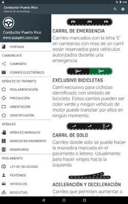 Conductor Puerto Rico android App screenshot 1