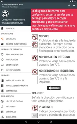 Conductor Puerto Rico android App screenshot 4